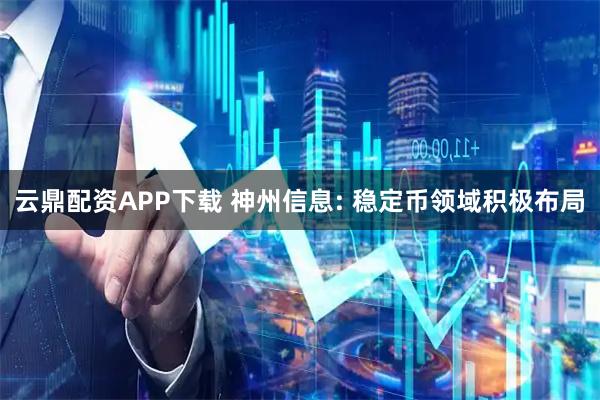 云鼎配资APP下载 神州信息: 稳定币领域积极布局
